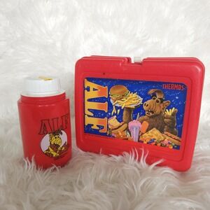 Vintage 1987 ALF Thermos Brand Lunchbox